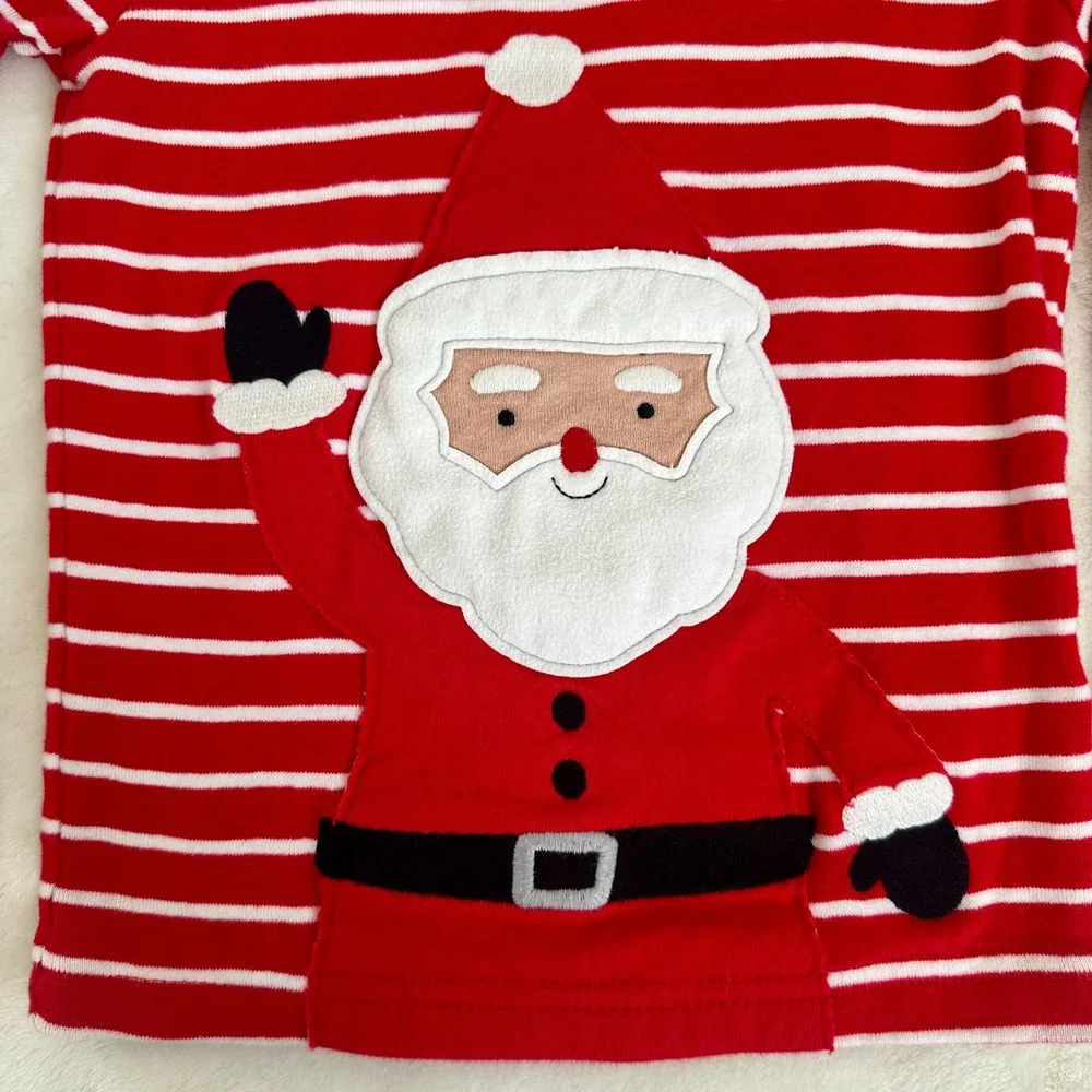 Carter's Just One You Santa Christmas Pajama Top Toddler 3T‎